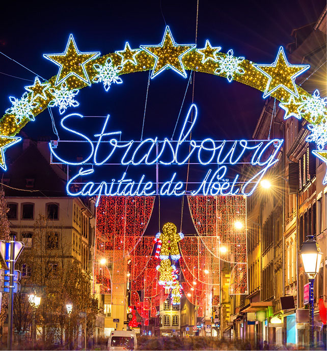  Impressive festive lights at Strasbourg for Christmas