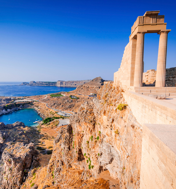 Lindos Acropolis, Rhodes Greece